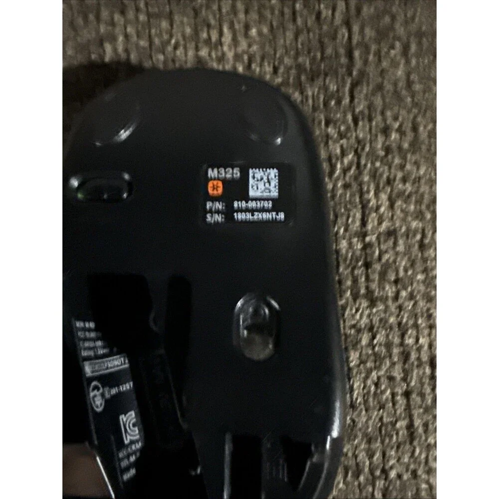 Logitech M325 Wireless Mouse - Gray